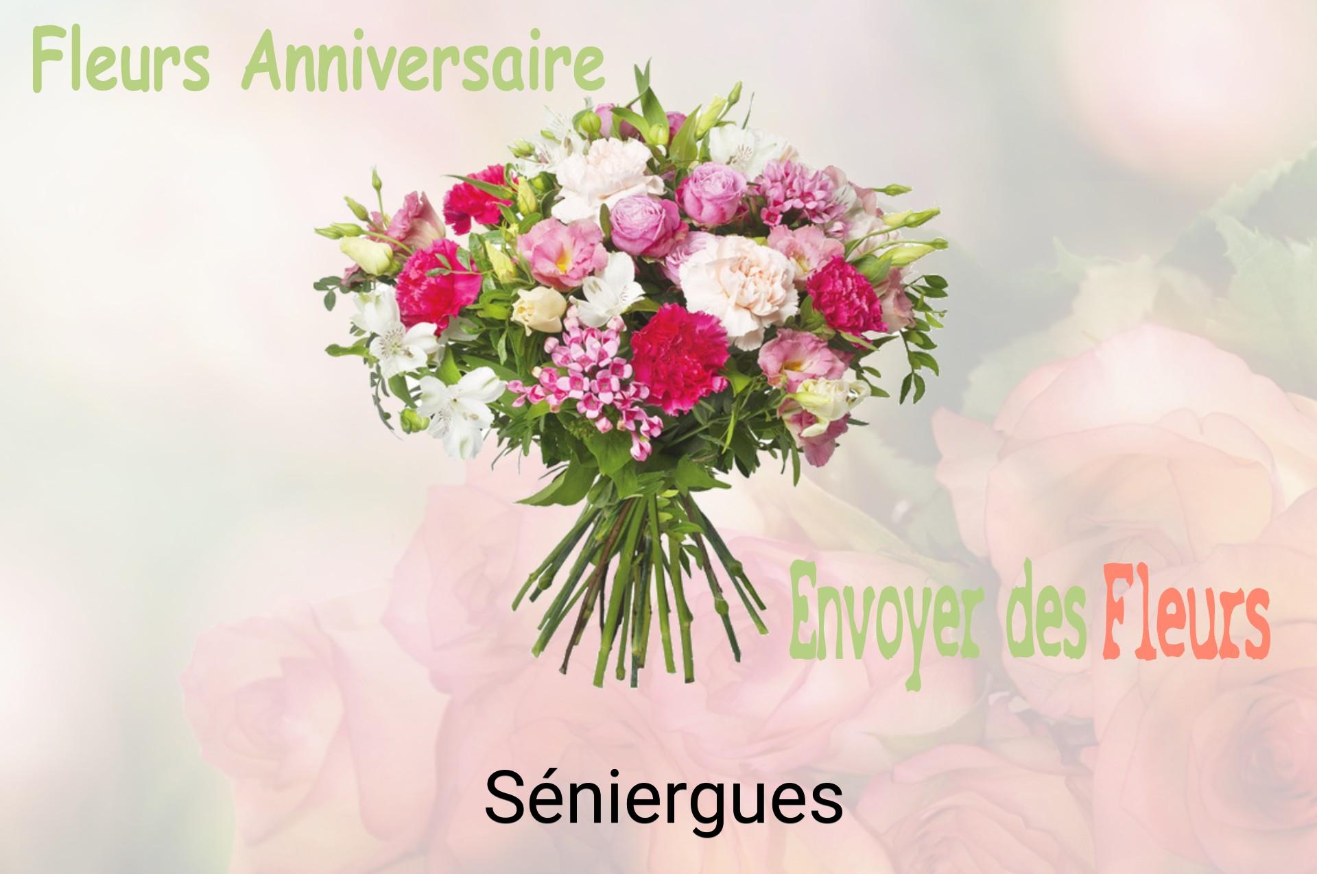 Bouquet de fleurs d’anniversaire livré à Séniergues